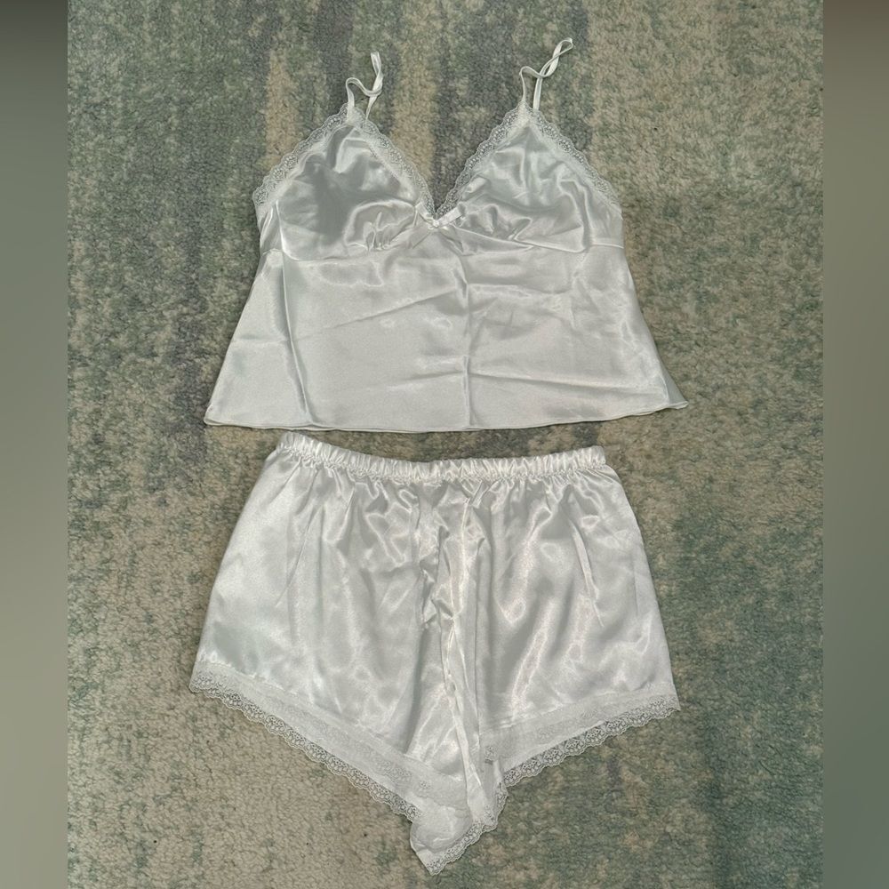 White sleepwear set